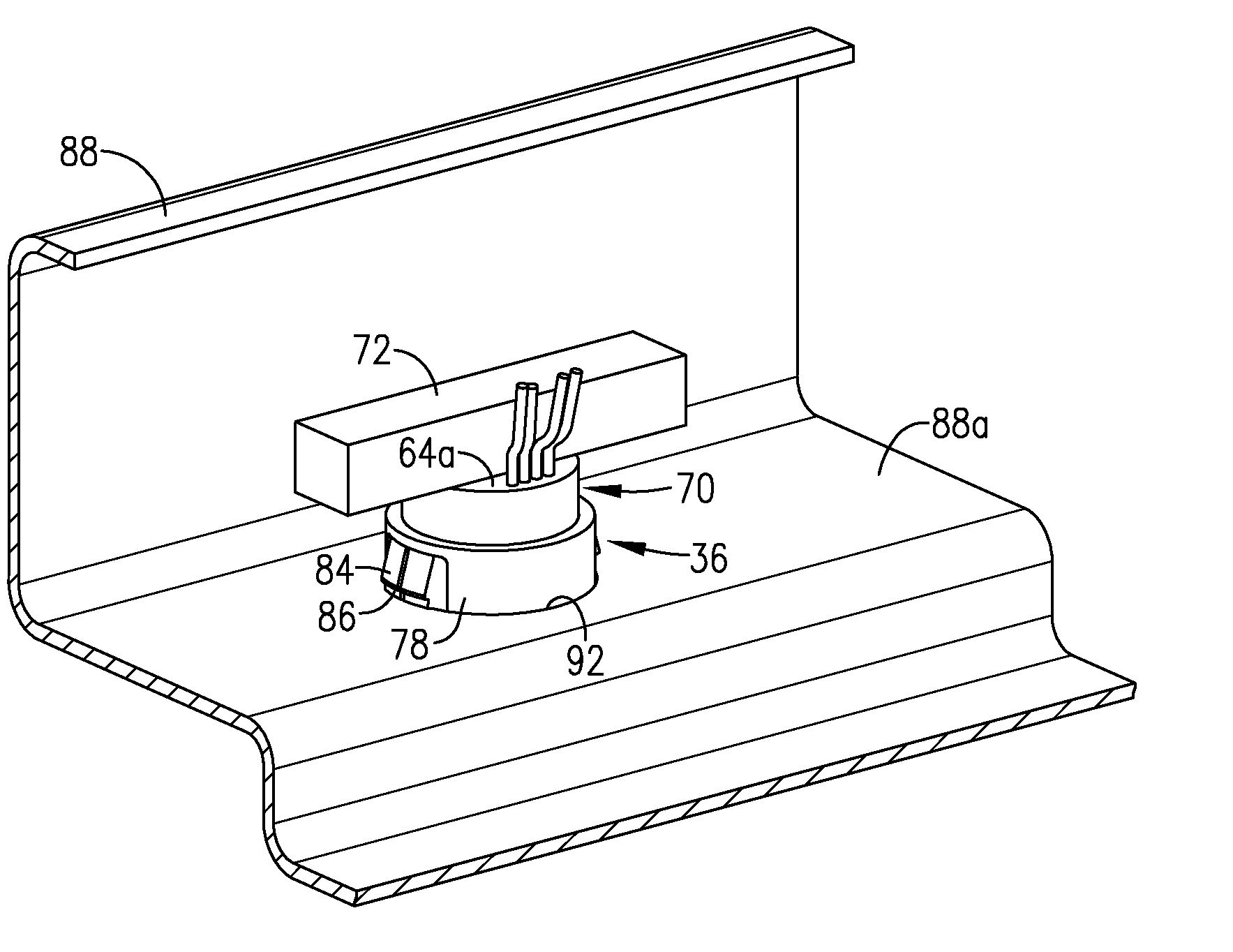 High security switch assembly