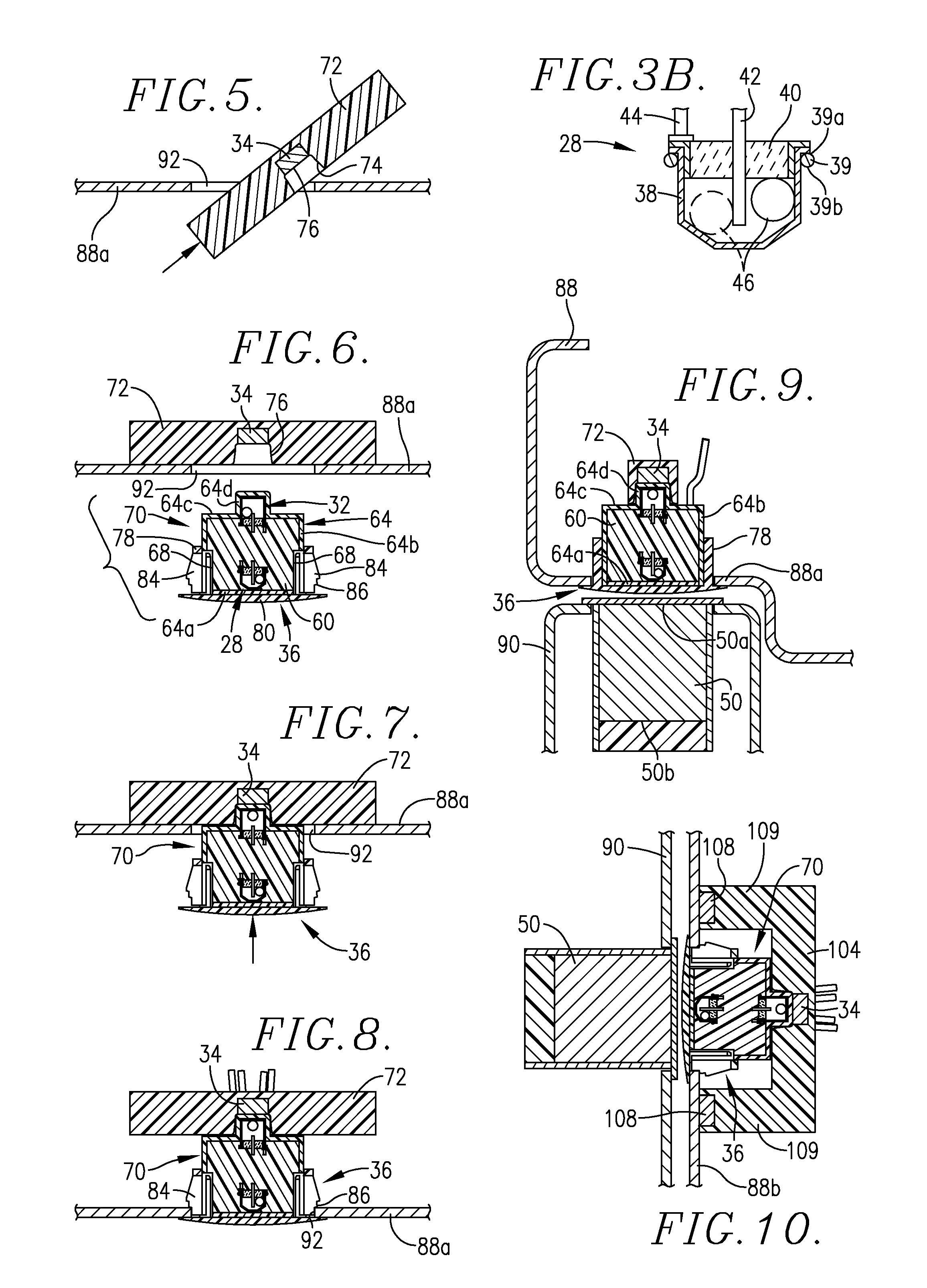 High security switch assembly