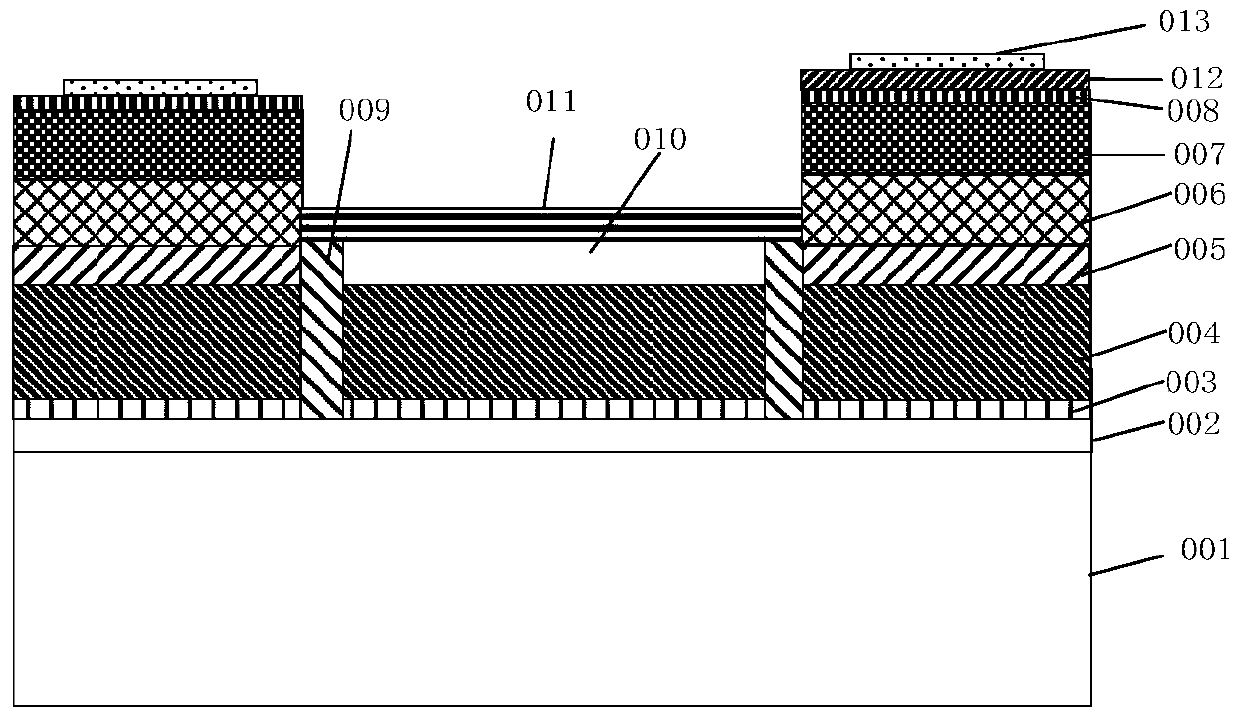 Si-based modified Ge monolithic same-layer photoelectric device