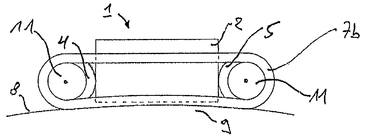 System element for the transporting and positioning of tools