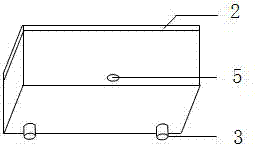 Sloping-bottom type seed germination box