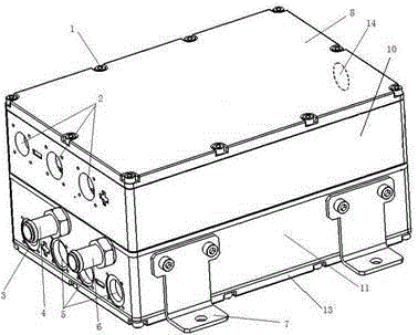 Integrated inverter structure