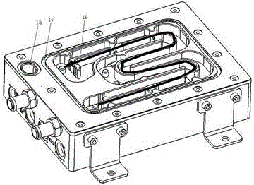 Integrated inverter structure