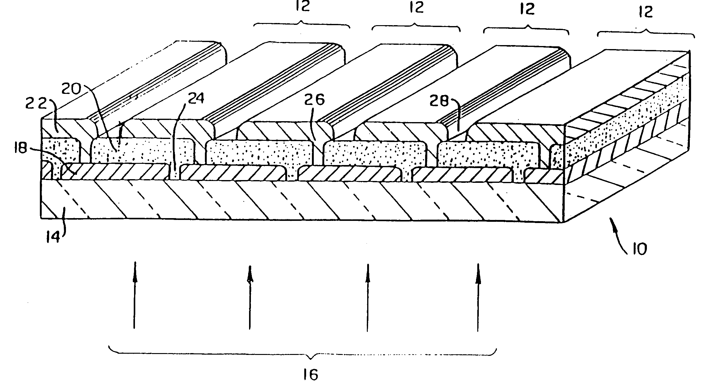 Partially transparent photovoltaic modules