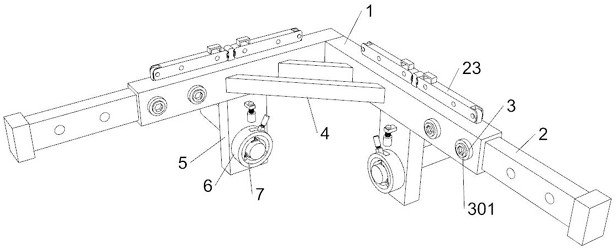 Stable foundation pit supporting cross beam and mounting method thereof