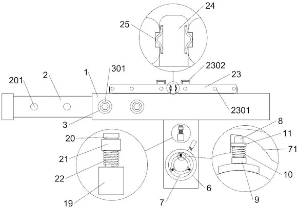 Stable foundation pit supporting cross beam and mounting method thereof