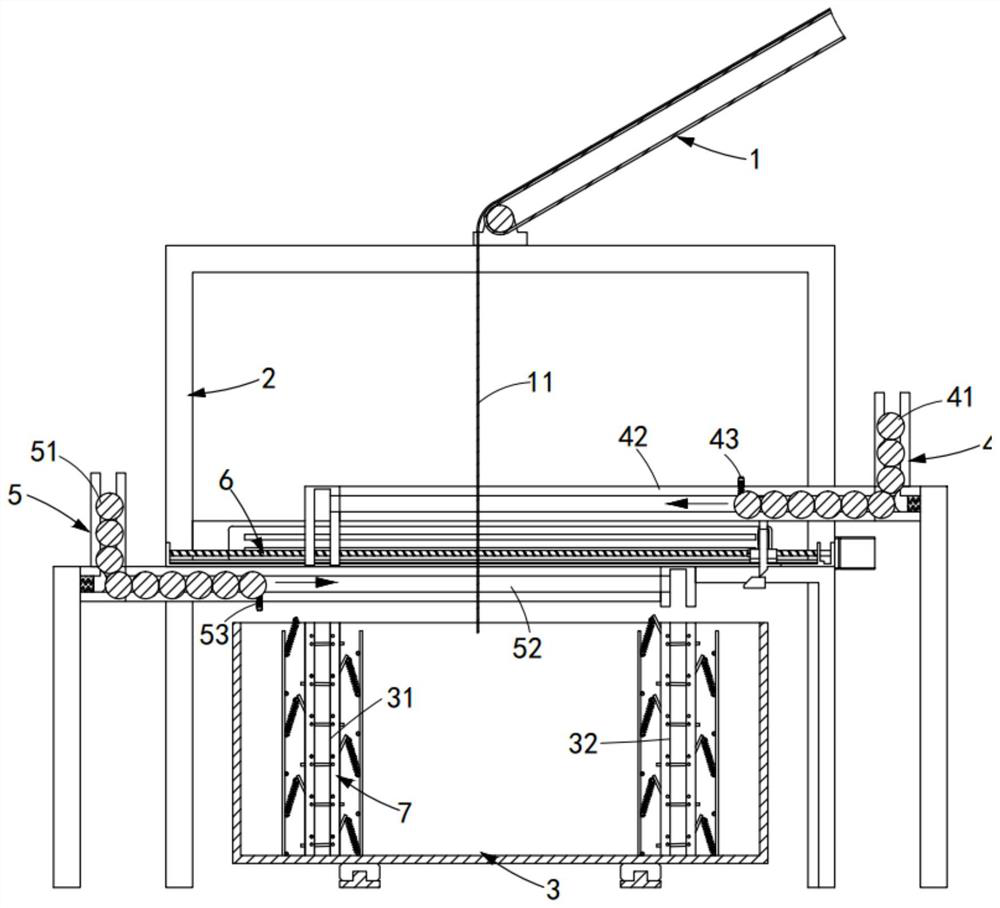 A kind of powder skin cooking support device