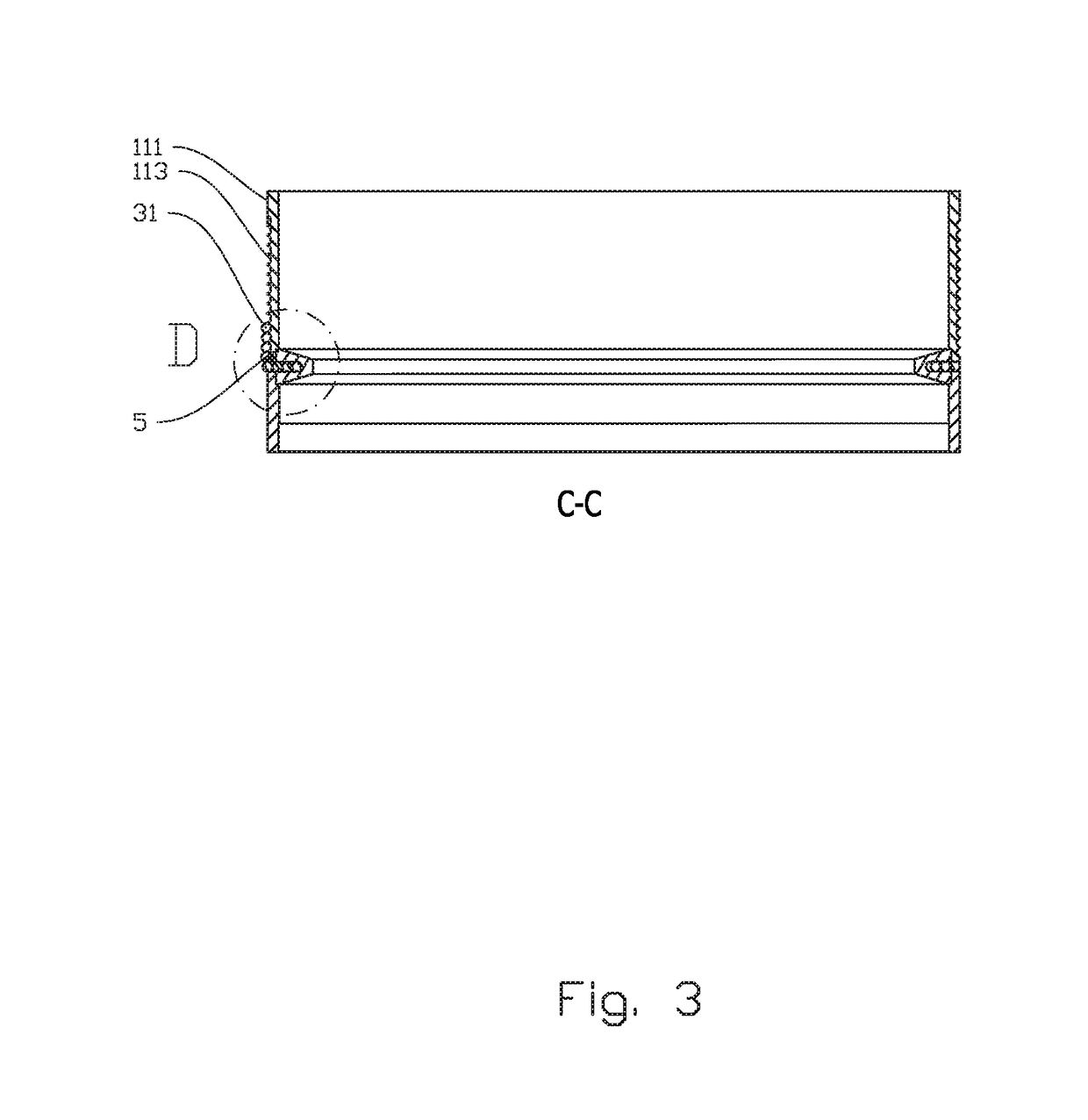 Winch drum with internal wire storage