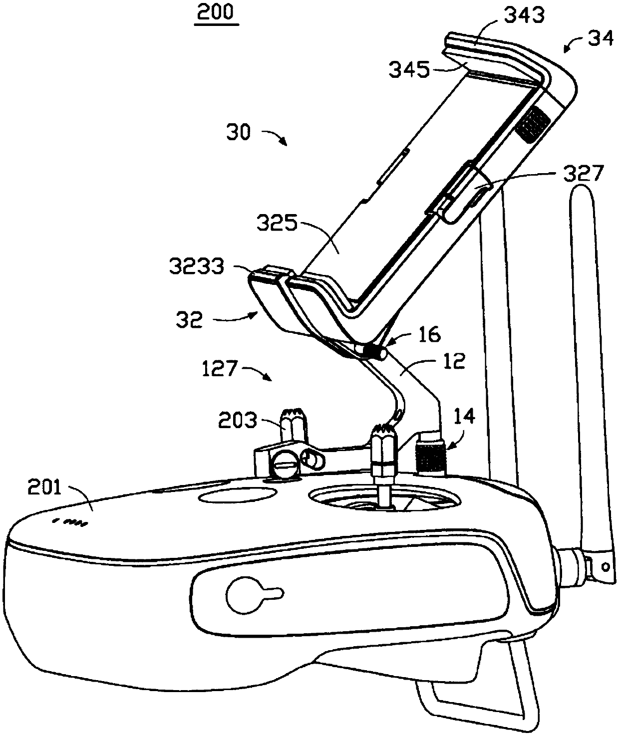 Fastening assembly, fastening mechanism, rack using fastening mechanism and remote control