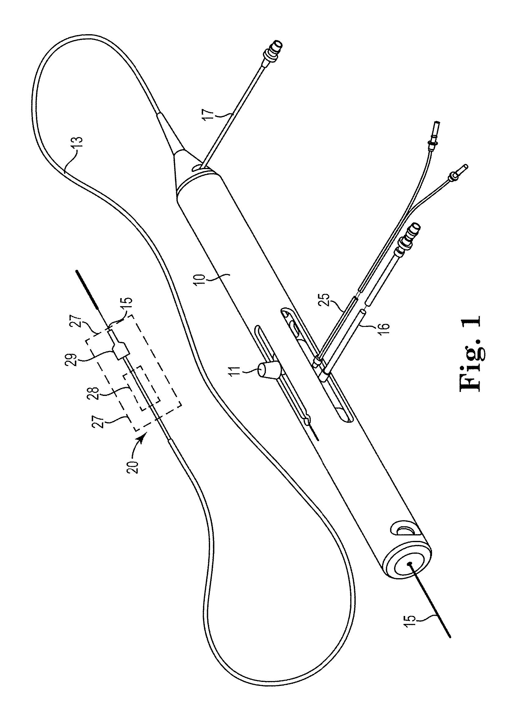 Rotational atherectomy device with a system of eccentric abrading heads