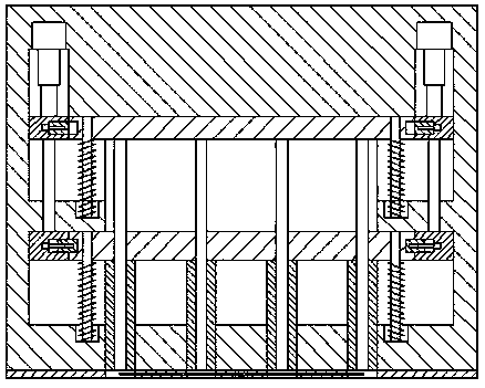 Safe hydraulic control double-mode perforating machine