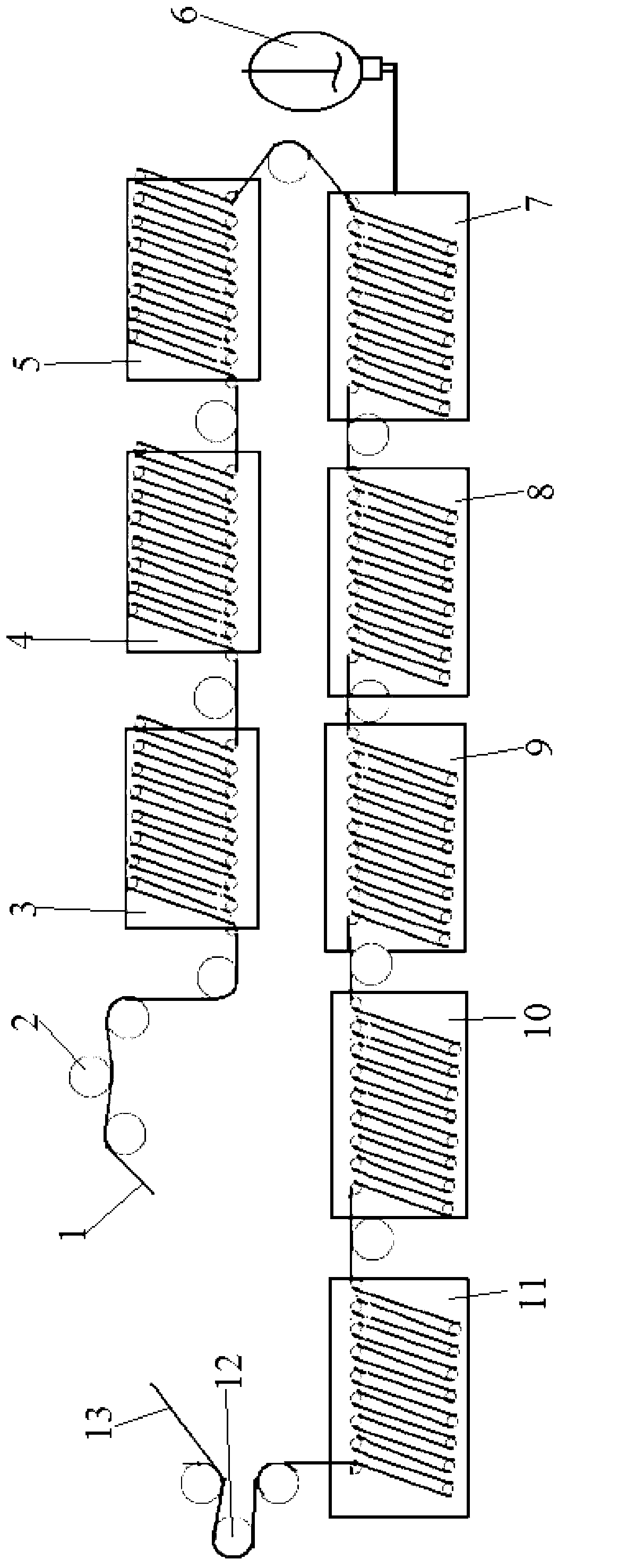 Preparation method of carbon fiber surface composite coating