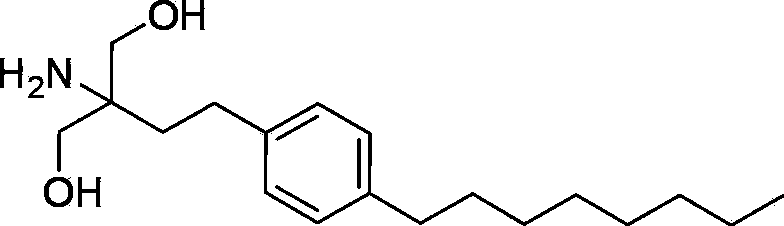 Oral solid pharmaceutical composition containing Fingolimod