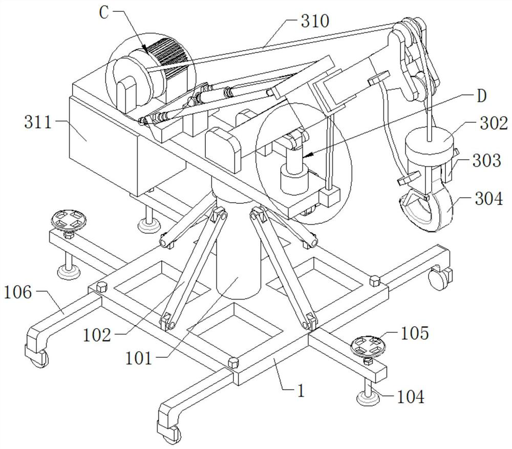 High-safety lifting device for building construction