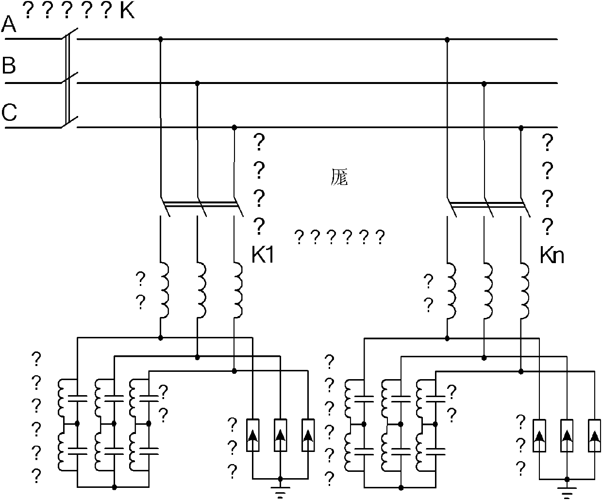 35KV large capacity reactive compensation and harmonic suppression integrated system and control method thereof