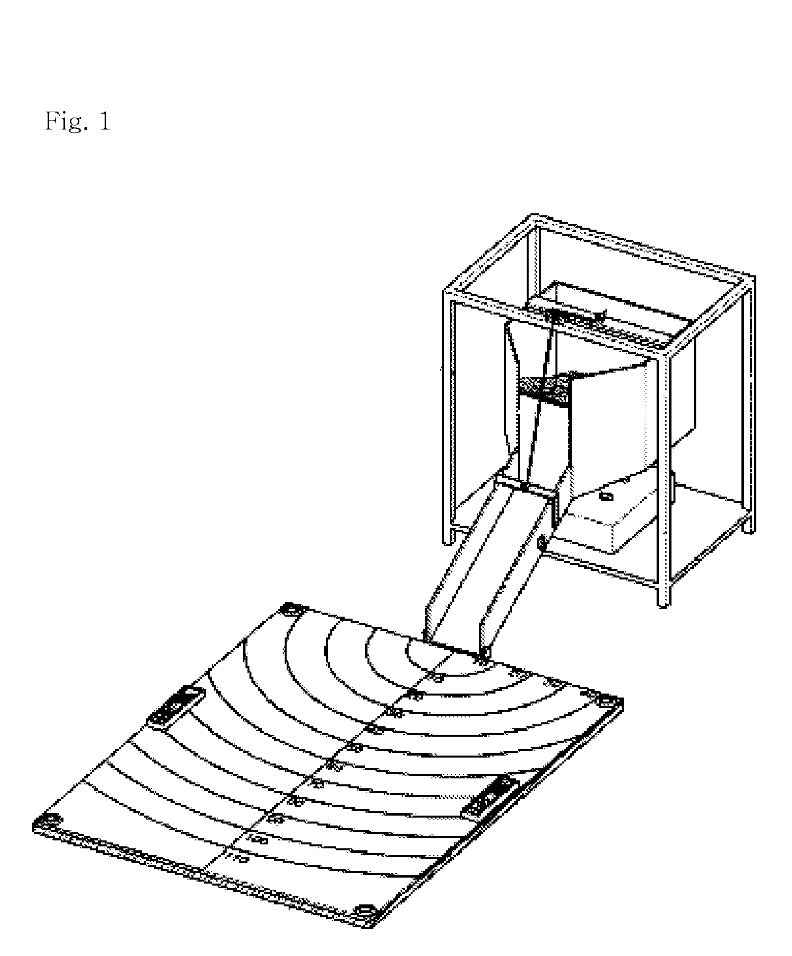 Hydroplaning debris-flow simulation apparatus