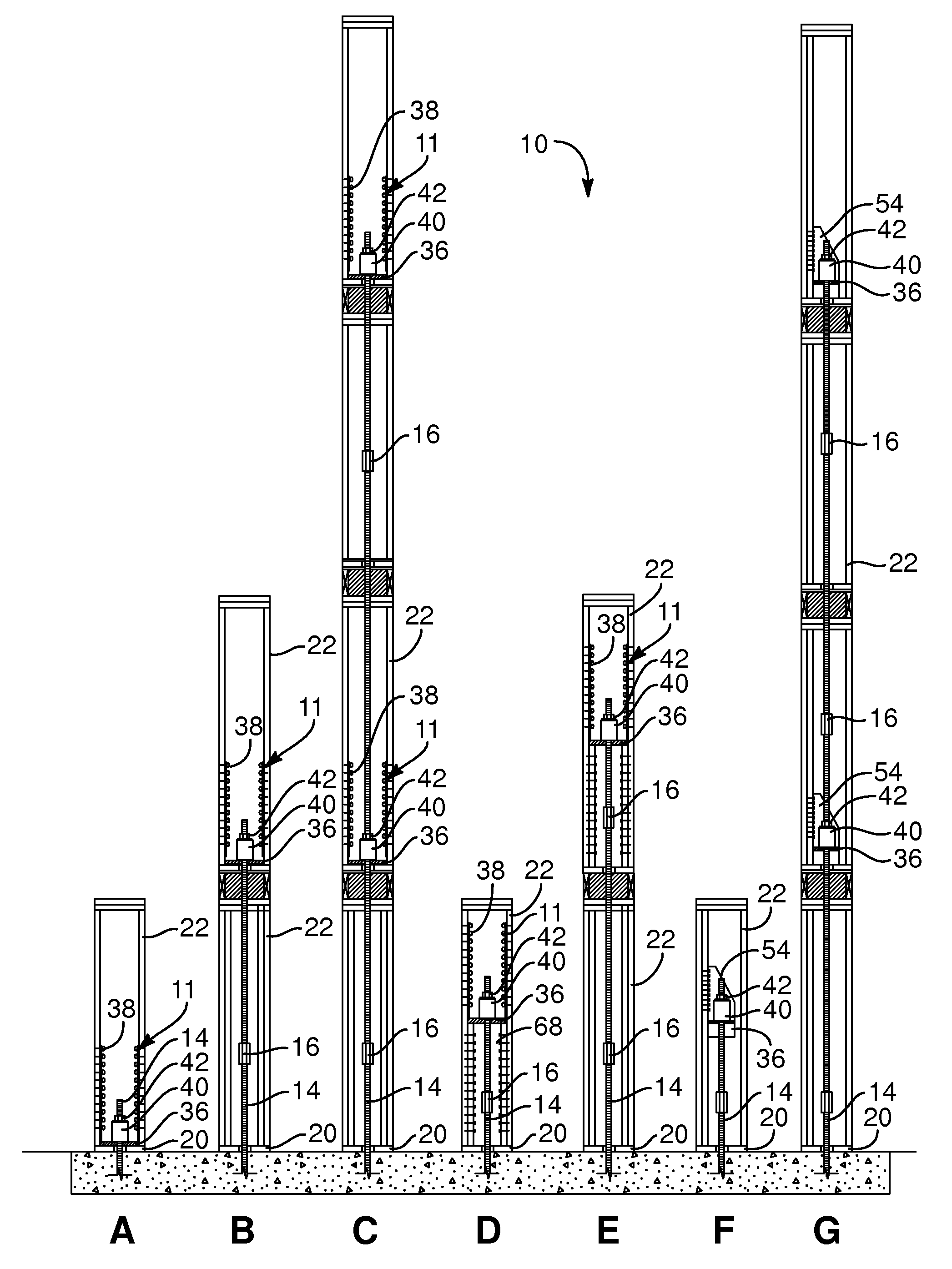 Double-duty, hold-down system