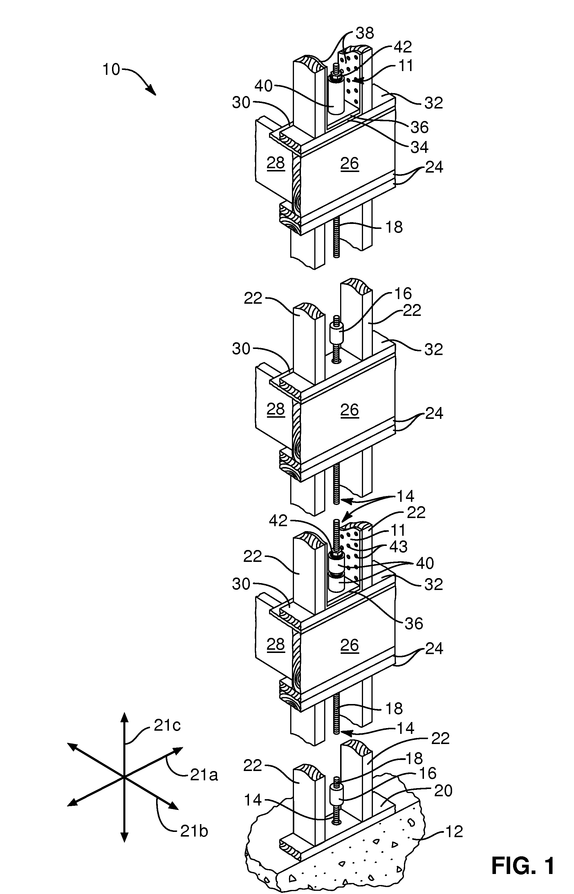 Double-duty, hold-down system