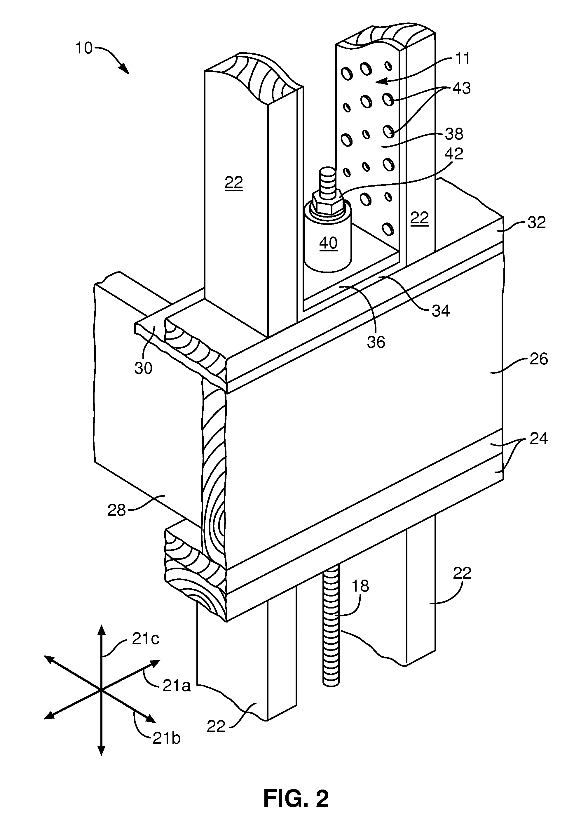 Double-duty, hold-down system