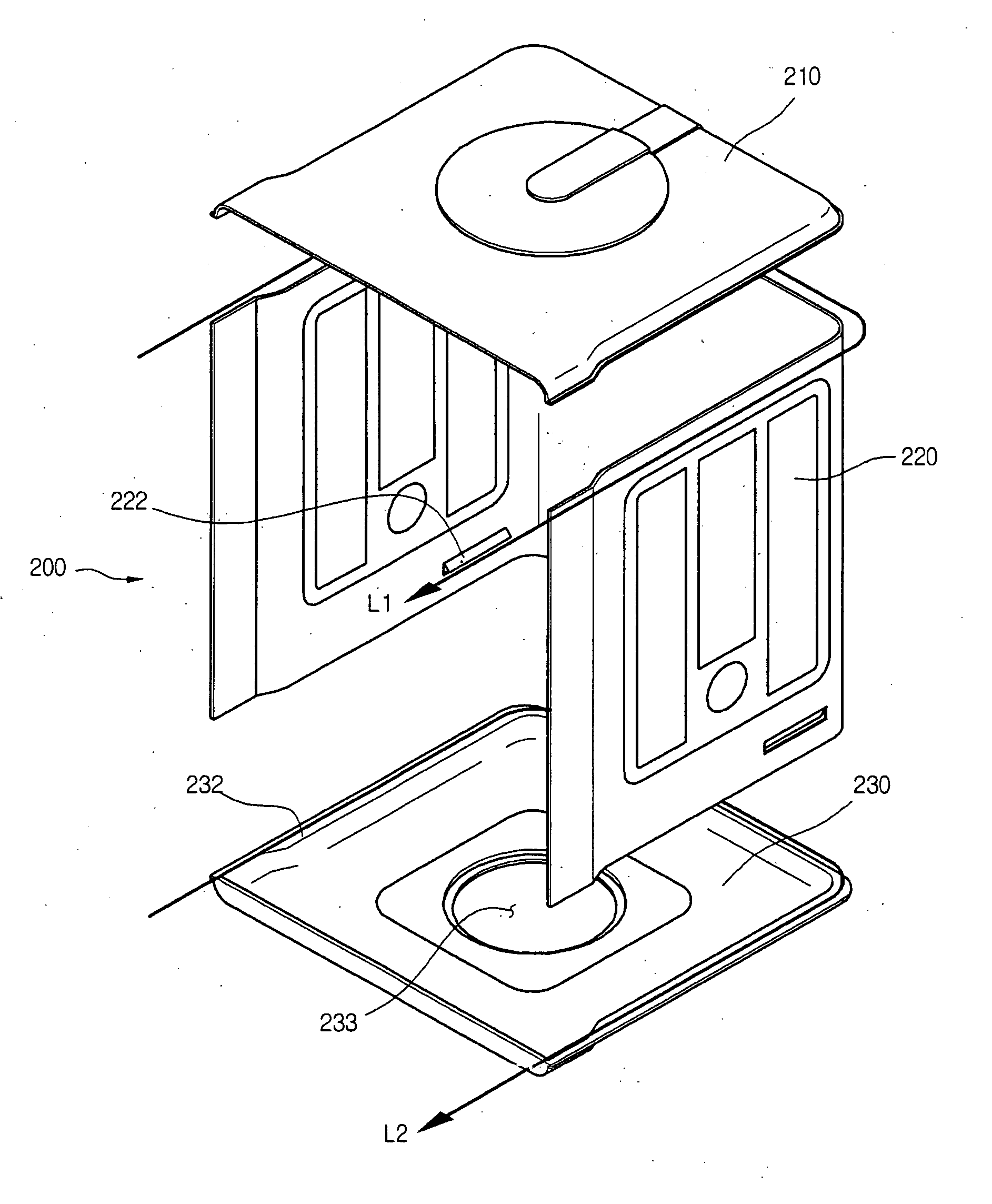 Tub construction for dishwasher