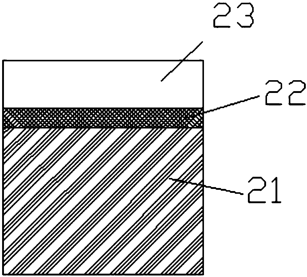 Hollow fiber permeating and vaporizing film and preparation method