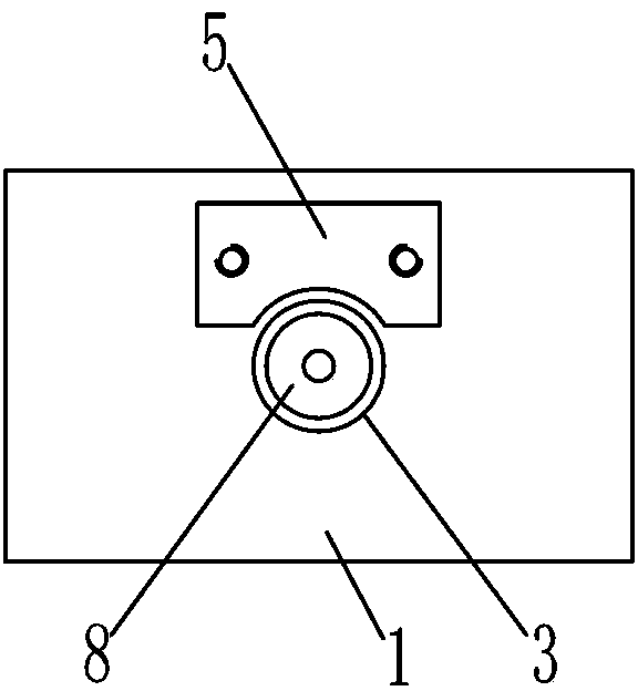 Box part bowl-shaped plug press-fitting clamp