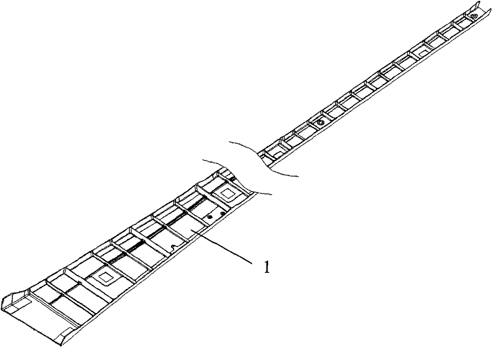 Numerical control machining clamping method for aircraft wing beam parts