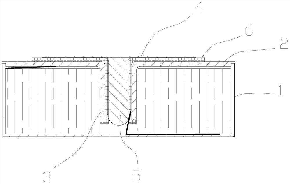 Button cell explosion-proof sealing structure, button cell and packaging method thereof