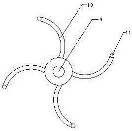 A packing tape rewinding machine