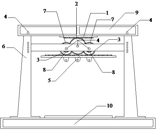 Displacement magnification corrugated web damper