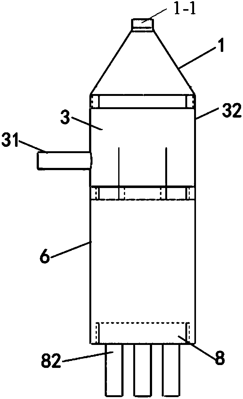 Pre-combustion type plasma igniter and ignition method