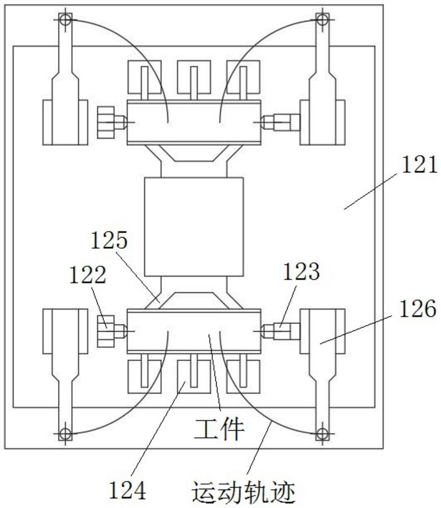 Slot wedge machining and positioning device and using method thereof