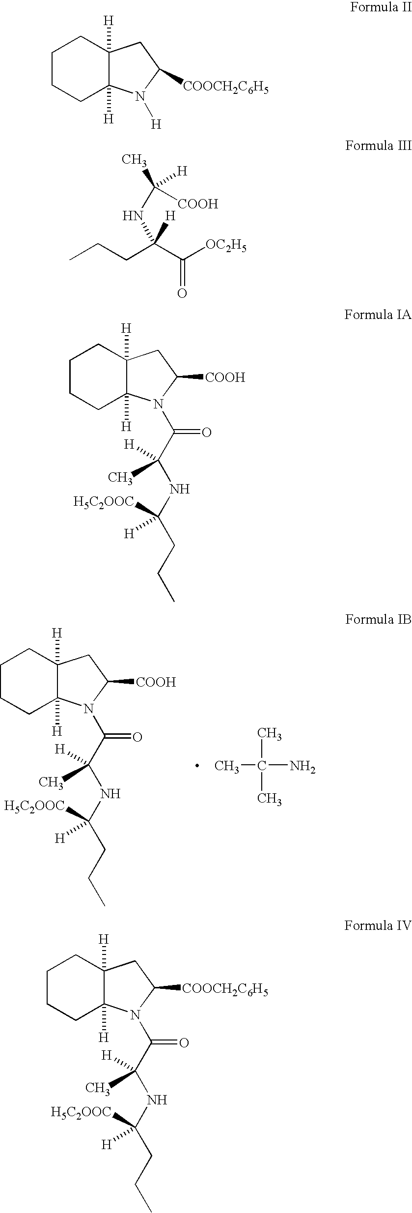 Process for manufacture of pure (2S, 3aS, 7aS)-1-[(2S)-2-[[(1S)-1-(ethoxycarbonyl) butyl]amino]-1-oxopropyl] octahydro-1H-indole-2-carboxylic acid and its tert. butyl amine salt