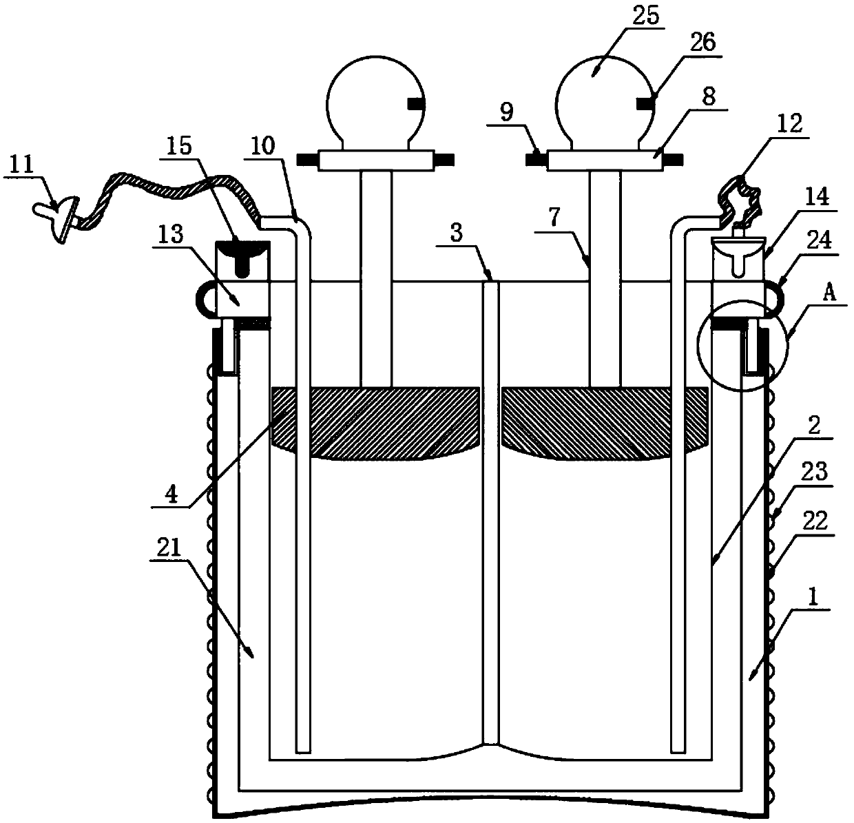 Infant safe medicine feeding device for pediatric nursing