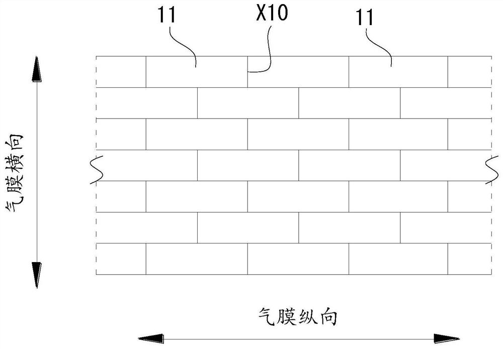 Air film heat preservation structure adapting to air pressure change and construction method