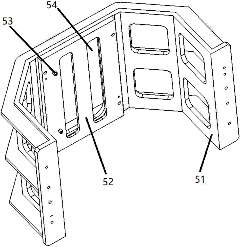 Integrated overturning roller bed