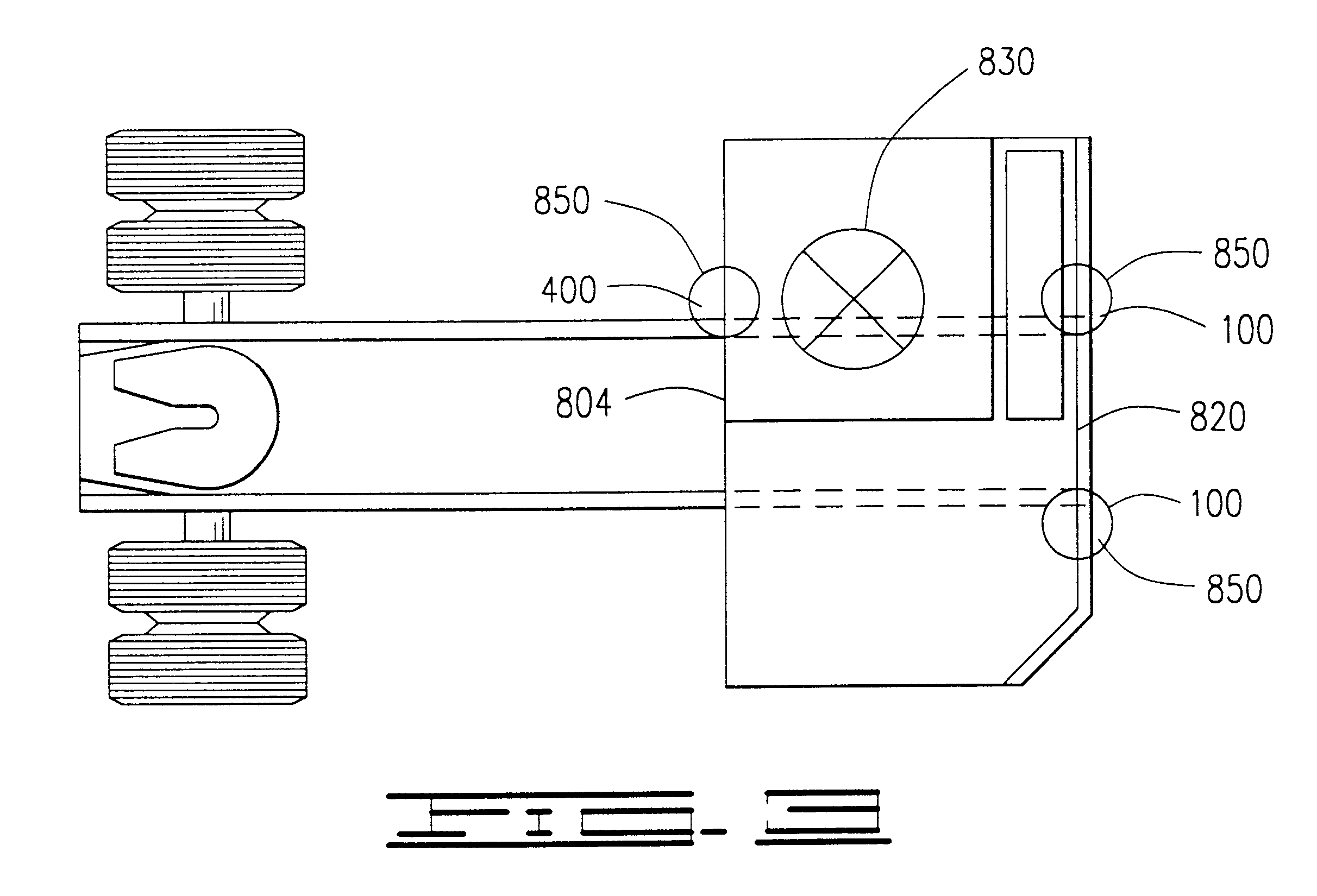 Cab suspension system for terminal tractors