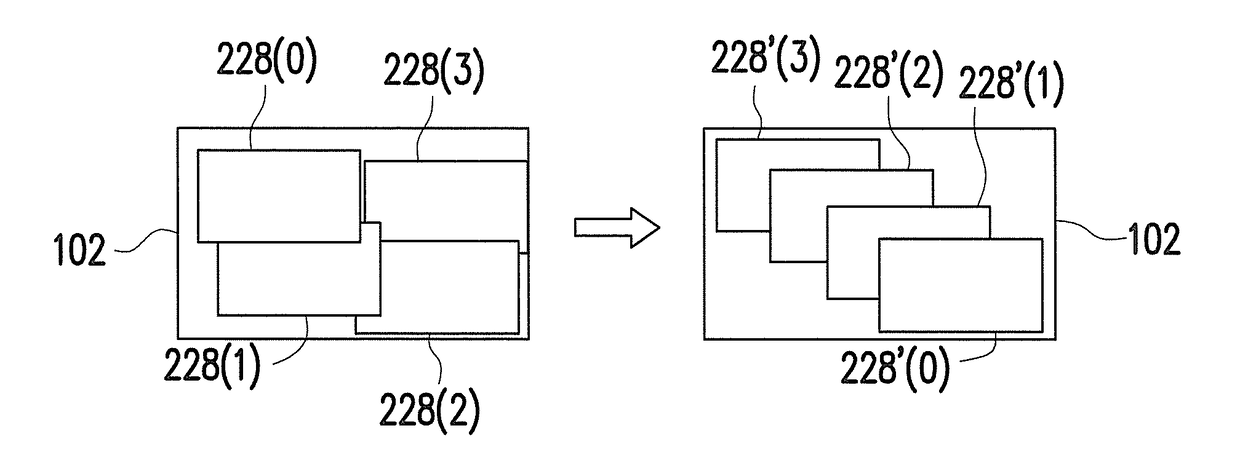 Method and system for quickly arranging multiple windows and mobile apparatus thereof