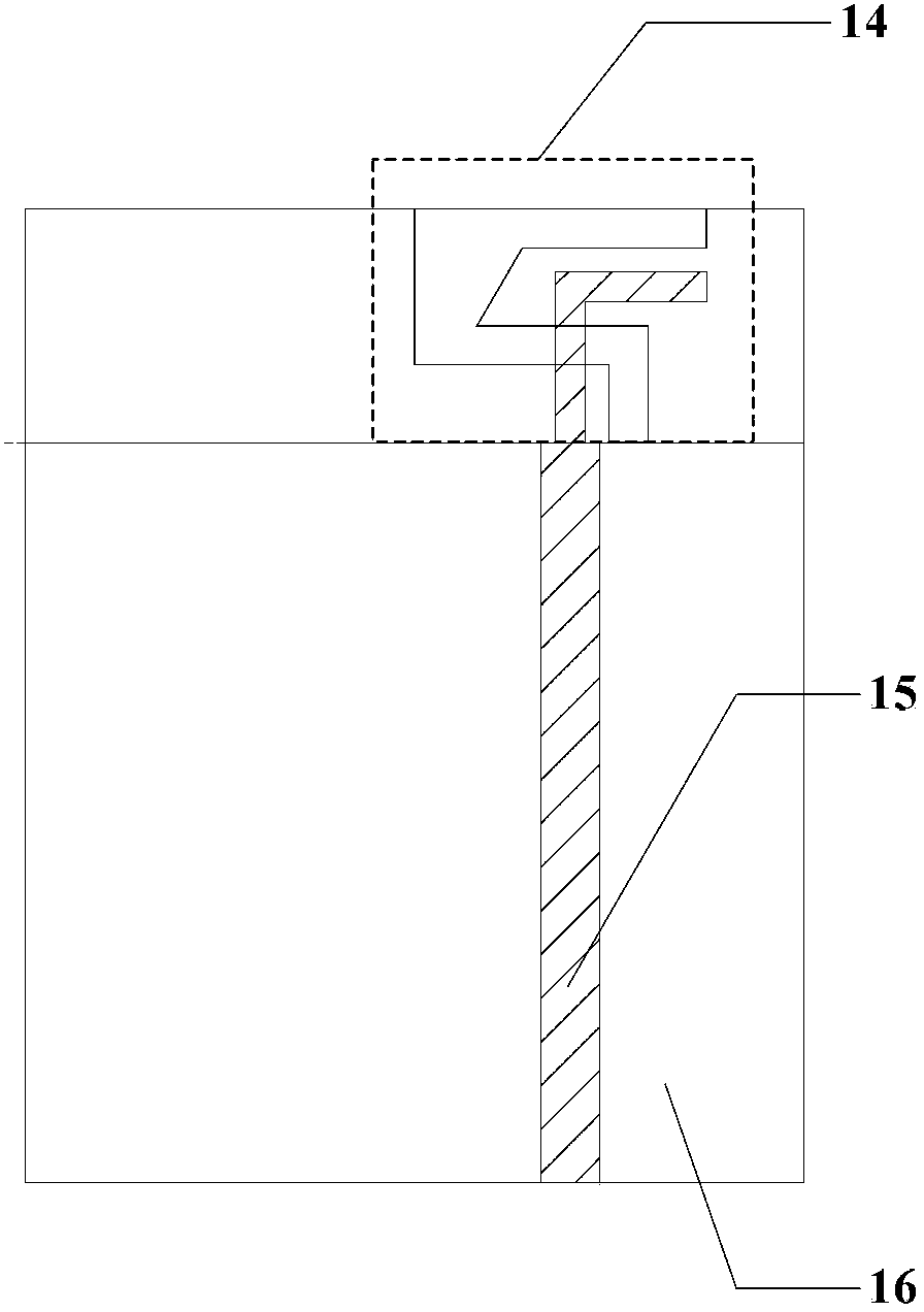 Broadband planar printed antenna