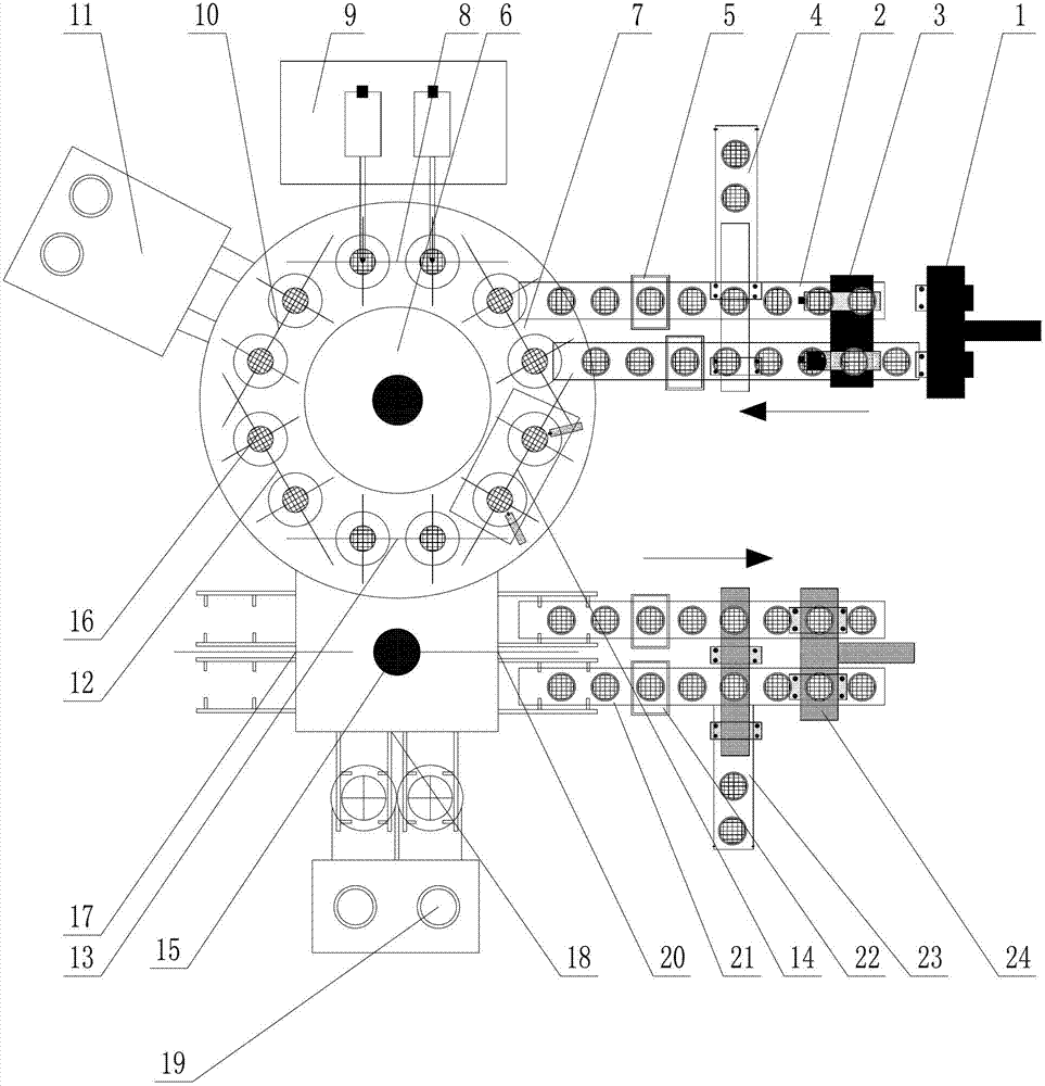 Full-automatic quantitative honeycomb carrier catalyst coating device