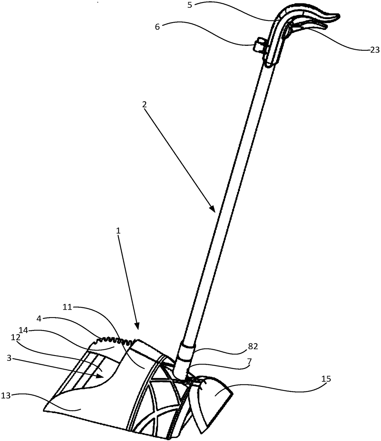 Multifunctional dustpan