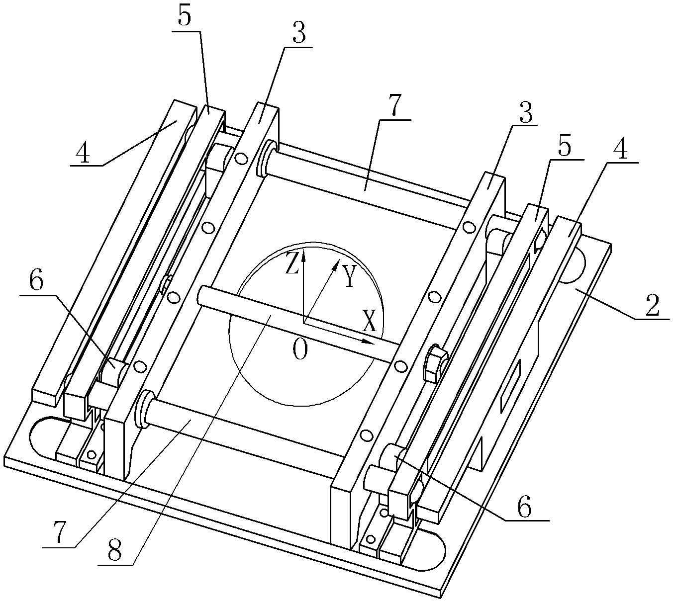 Safe force-coupling-free six-dimensional force sensor