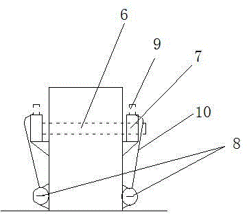 Lubricating grease injecting device and application of lubricating grease injecting device in elevator head sheave