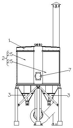 Module combined dust remover