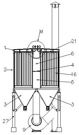 Module combined dust remover