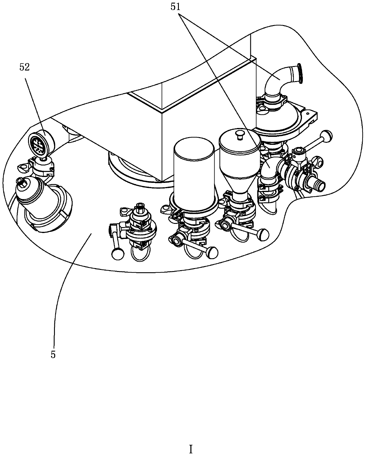 Integrated automated multi-function emulsifying machine