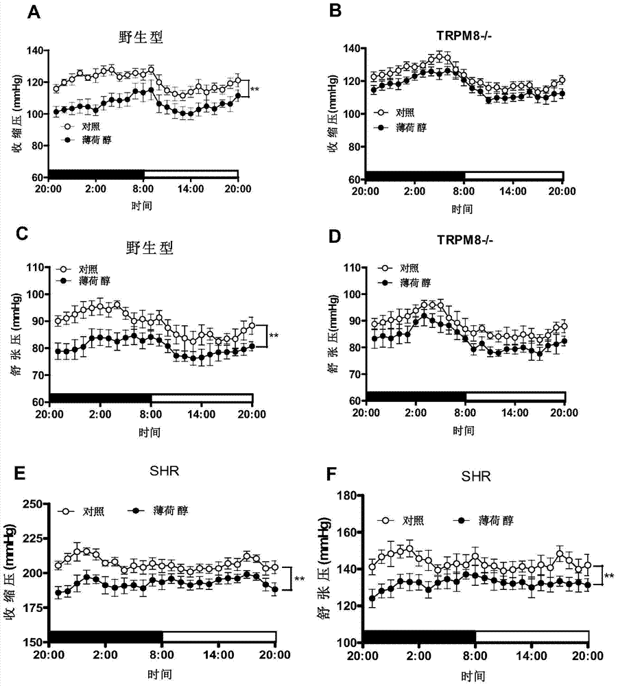 Medicinal composition for reducing blood pressure and preparation method thereof