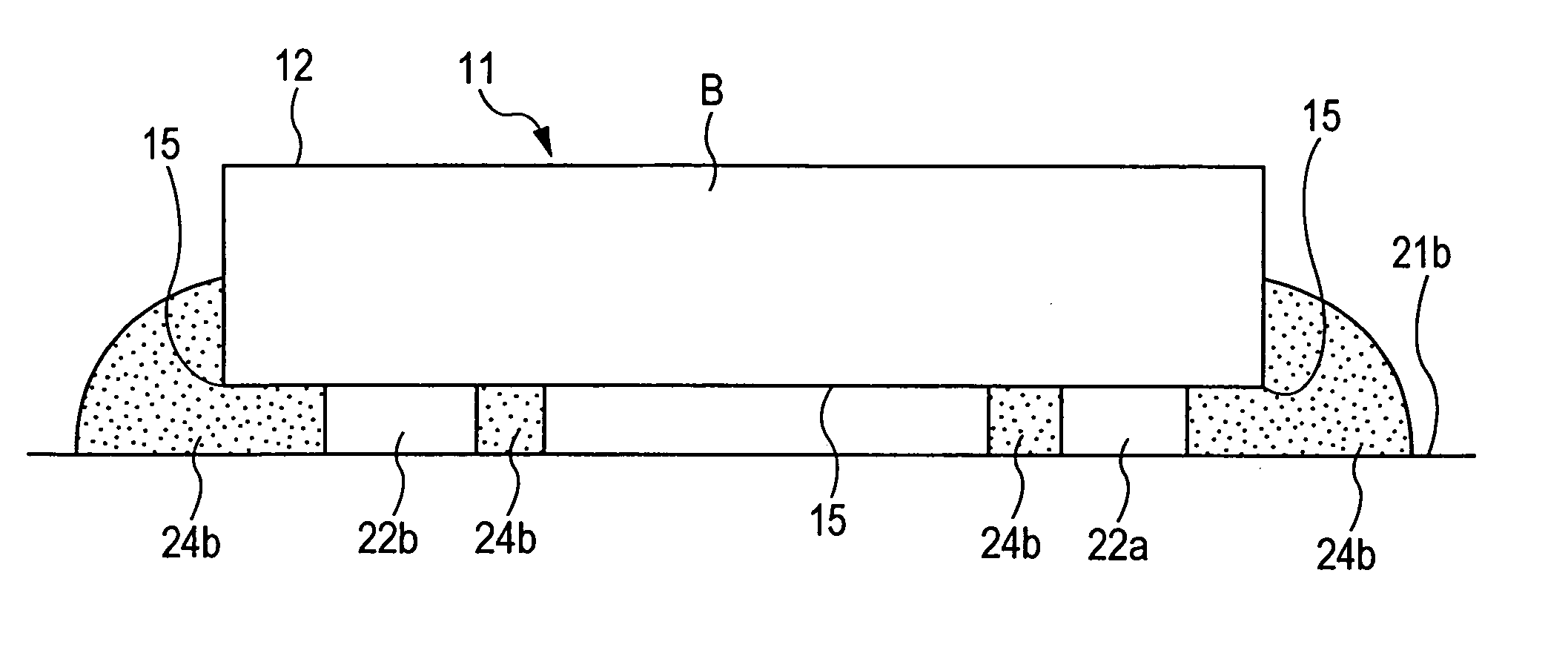 Magnetic head with a slider and a gimbal suspension structuring flexure