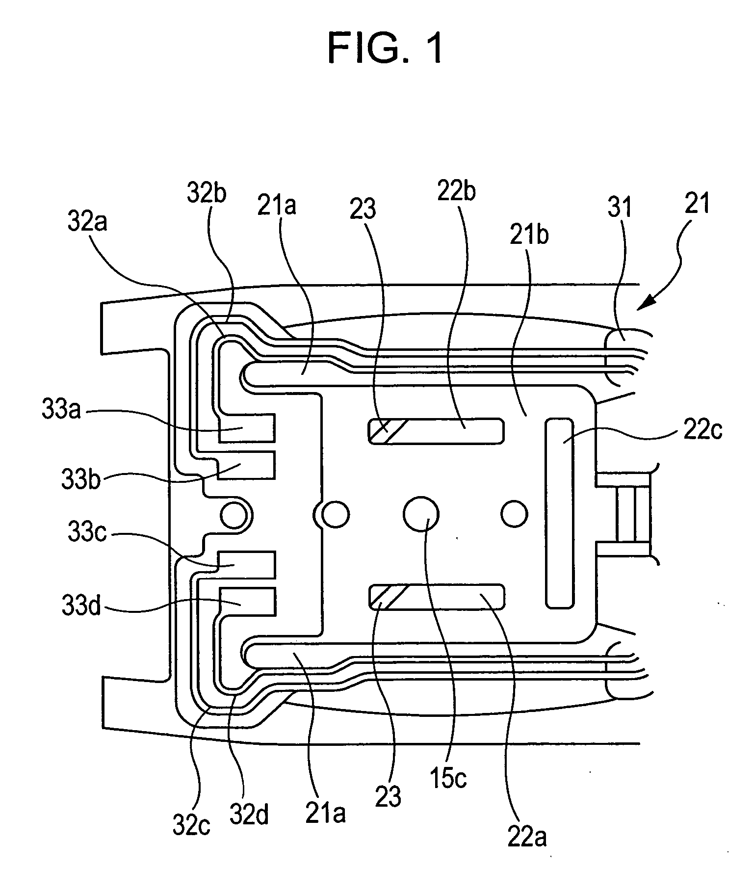 Magnetic head with a slider and a gimbal suspension structuring flexure