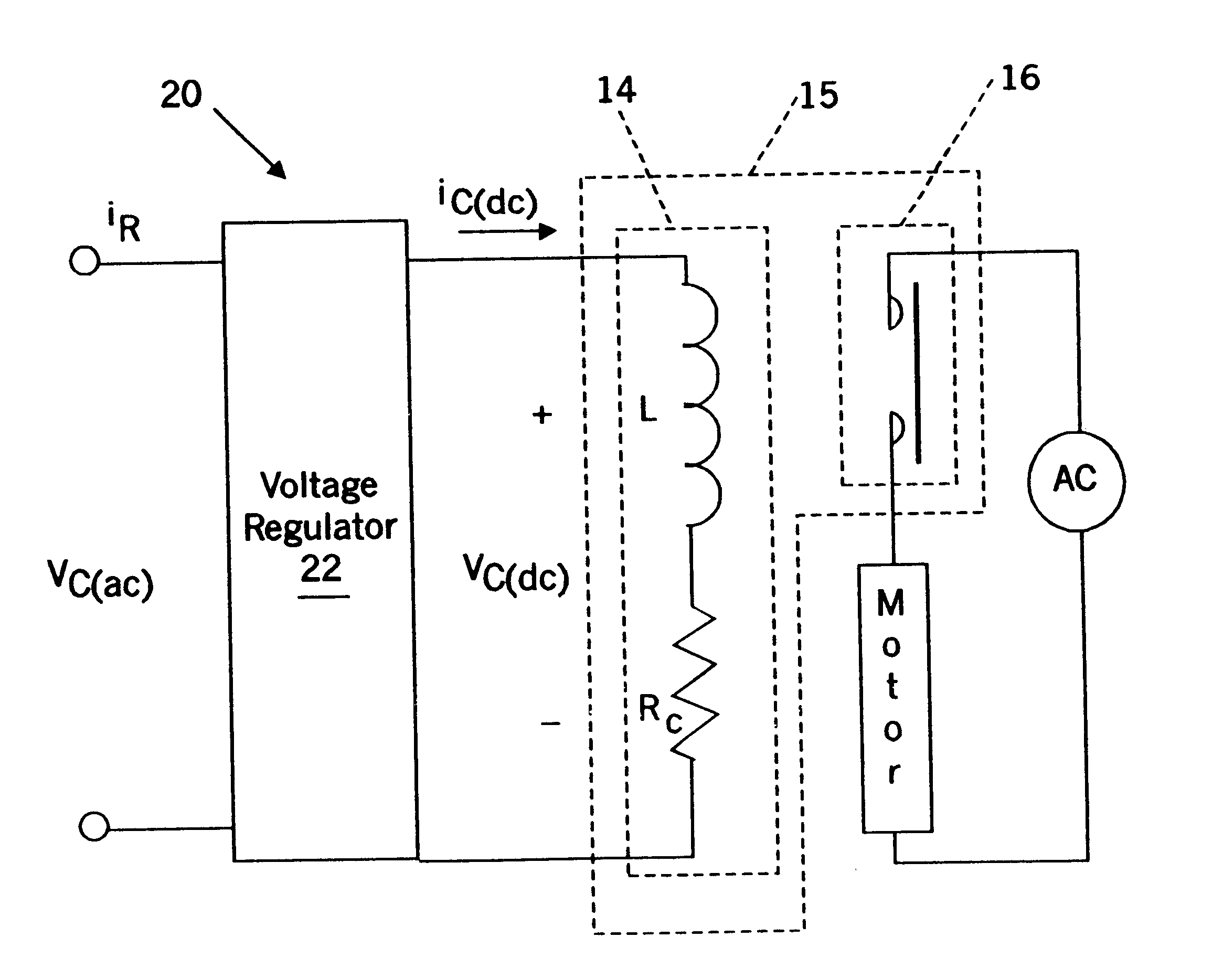 Power supply systems and methods that can enable an electromagnetic device to ride-through variations in a supply voltage